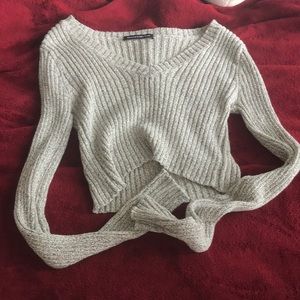 BRANDY MELVILLE Gray sweater
